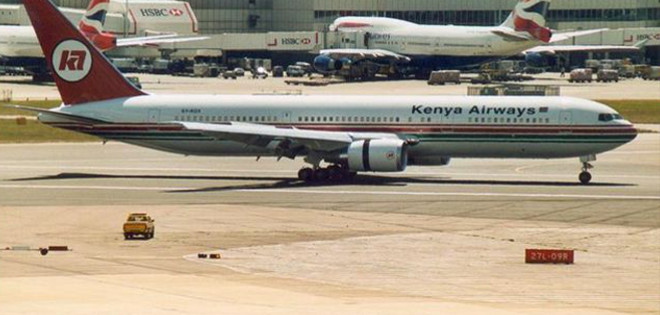Un avión aterriza de emergencia en Kenia tras quedarse sin combustible