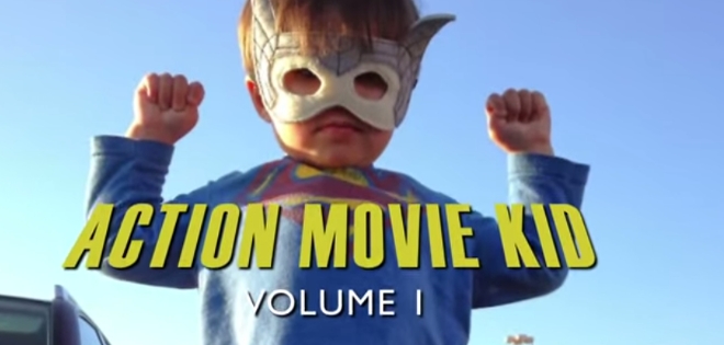 (VIDEO) El padre que convirtió a su pequeño en superhéroe