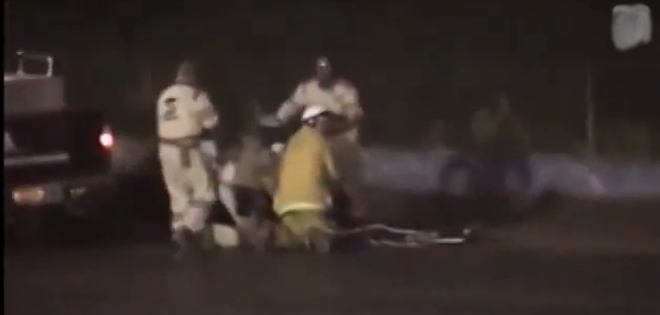 (VIDEO) Excampeón de Nascar atropella y mata a un piloto durante carrera