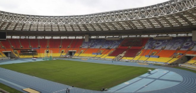 FIFA inspecciona el estadio Luzhnikí, sede de la final del Mundial 2018