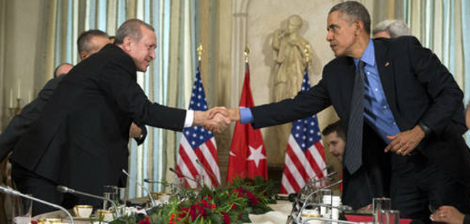 Obama avisa a Erdogan de que el &quot;enemigo común&quot; es el Estado Islámico