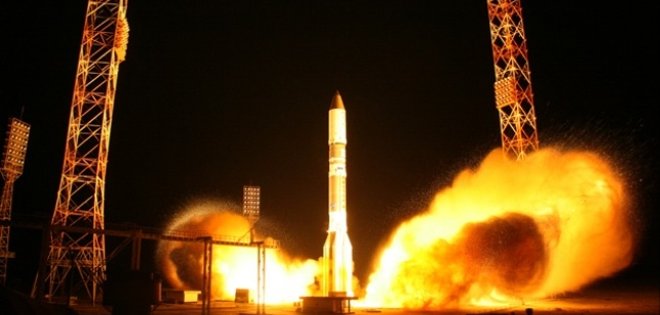 Cohete ruso se estrella a los pocos minutos de despegar