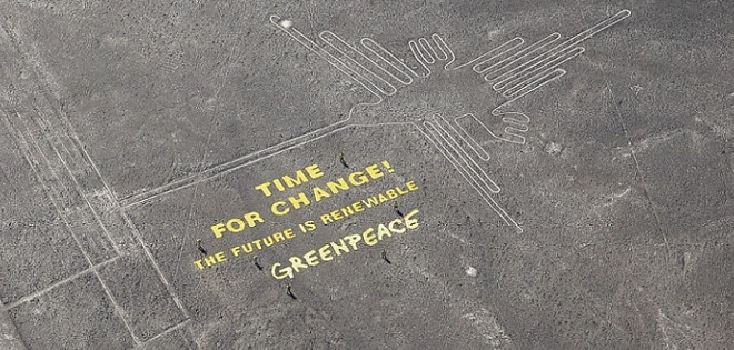 Greenpeace pide disculpas a Perú e identifica al líder de incursión en Nazca
