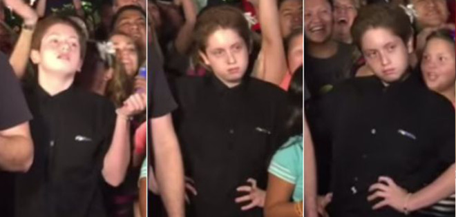 (VIDEO) El joven que imita a Lady Gaga en pleno noticiero en vivo
