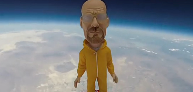 (VIDEO) Walter White se ve igual de malo en el espacio