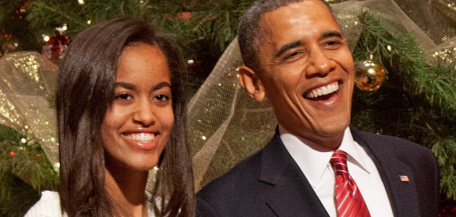 Los Obama prohíben que se difunda una foto de su hija Malia