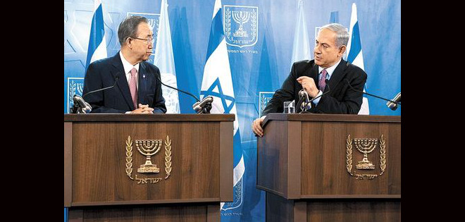 “Paren de pelear”, pide Ban Ki-moon a Israel y Hamás