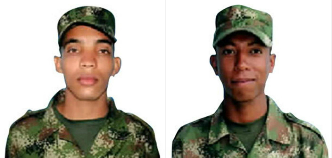 Parten hacia Bogotá los dos soldados liberados en el este de Colombia