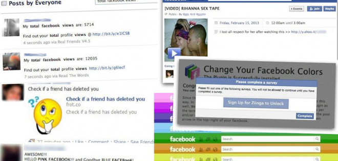 Los 10 engaños más difundidos y peligrosos en Facebook