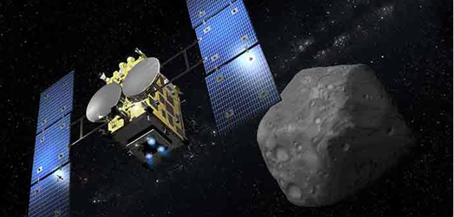Japón lanza un programa de &#039;bombardeo&#039; de asteroides