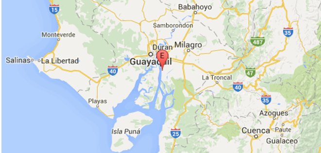 Se registró sismo de 5.2 grados de magnitud en Guayas