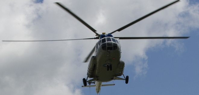 Sobreviven los 15 pasajeros del helicóptero que cayó en Rusia