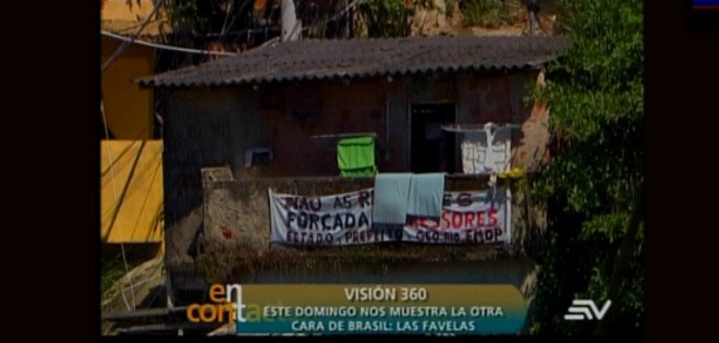 Visión 360 presenta a las favelas de Río de Janeiro