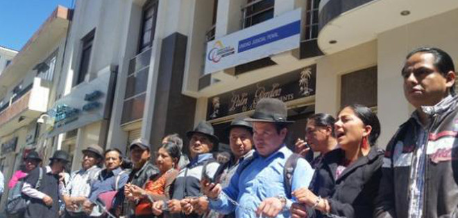 Tribunal de Loja sentencia a 4 años de prisión a 2 indígenas saraguros
