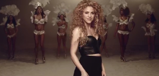 Shakira lanza el video oficial de su “La, la, la” para Brasil 2014