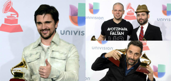 Los ganadores de los Grammy Latino 2014
