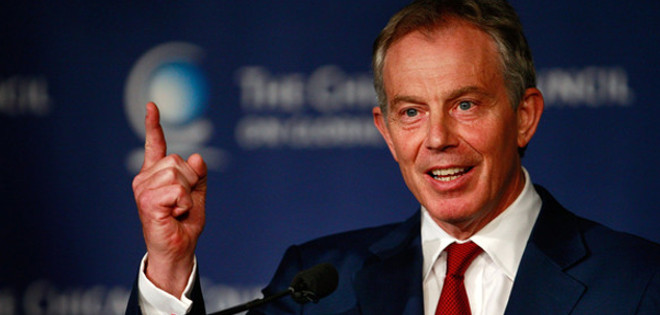 Un acusado de terrorismo tenía la dirección de Tony Blair