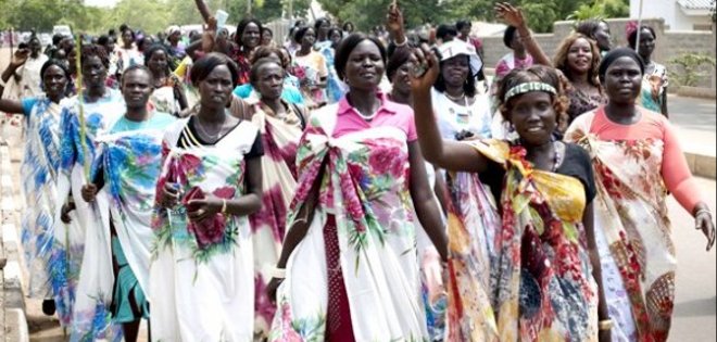 Mujeres de Sudán del Sur proponen una &quot;huelga de sexo&quot; para acabar con la guerra