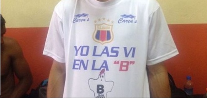El Quito recuerda que a Liga sí la vio en la B