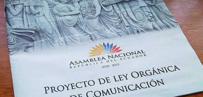 SIP denuncia negativo impacto de Ley de Comunicación en la prensa de Ecuador