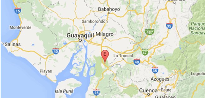 Registran sismo de 4,2 grados de magnitud en Guayas