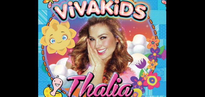 Thalia publicó su primer álbum infantil