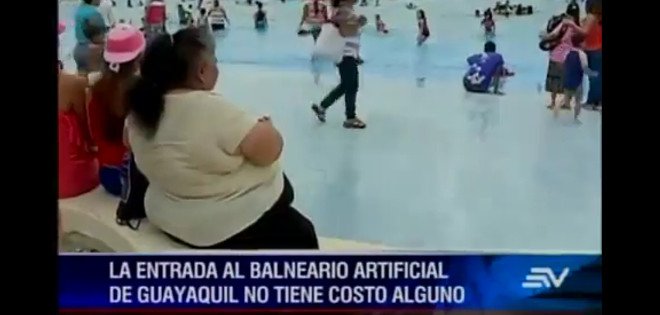 Guayaquil ya cuenta con su primer balneario artificial