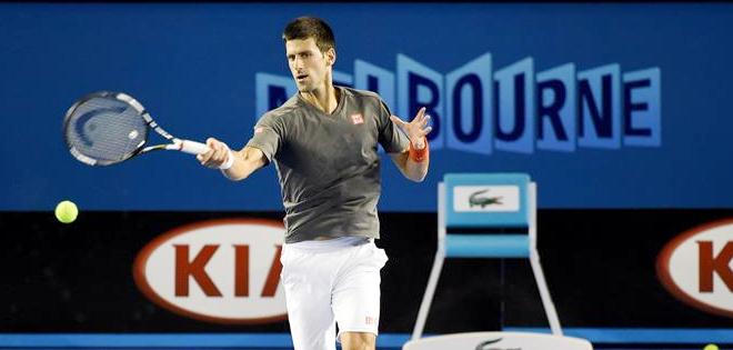 Djokovic espera rival en el Abierto de Australia