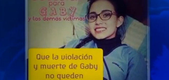 Declaran culpables a involucrados en el caso Gaby Díaz