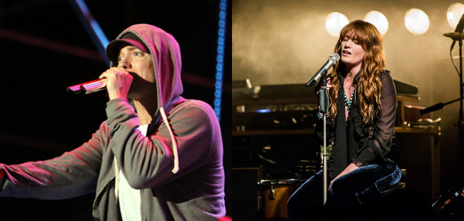 Eminem y Florence + The Machine cerrarán festival Lollapalooza Chile