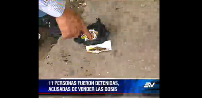 Ecuavisa captó imágenes de un intenso operativo antidrogas en Santa Elena
