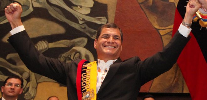 Rafael Correa cumple los primeros cien días de su tercer mandato