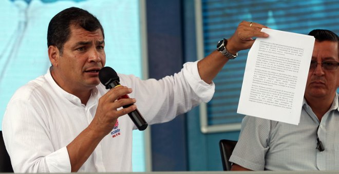 Correa denuncia una &quot;campaña criminal&quot; de Chevron contra Ecuador