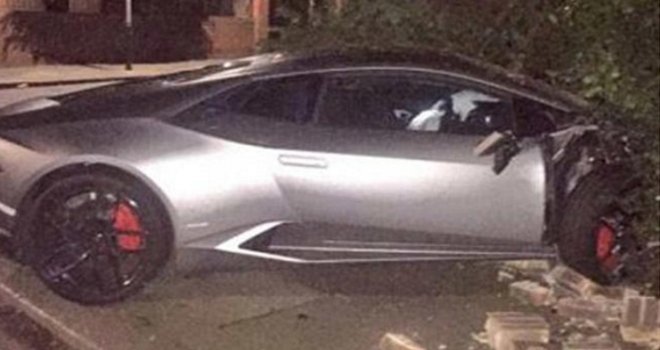 Compañero de Enner Valencia estrelló un Lamborghini