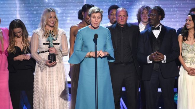 Premios SAG: estos son los ganadores de una gala que mostró que Hollywood sigue analizándose tras la oleada de acusaciones de abuso sexual