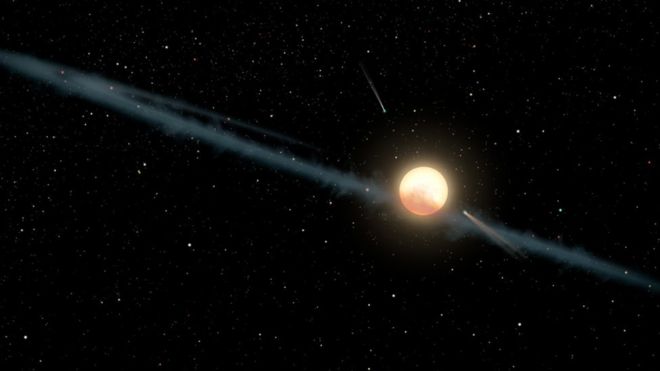 La razón que explica el extraño comportamiento de KIC 8462852, la estrella más misteriosa del universo