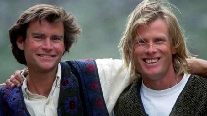 &quot;Encapsulados en hielo&quot; hallan cuerpos de montañistas Alex Lowe y Daniel Bridge, desaparecidos hace 16 años