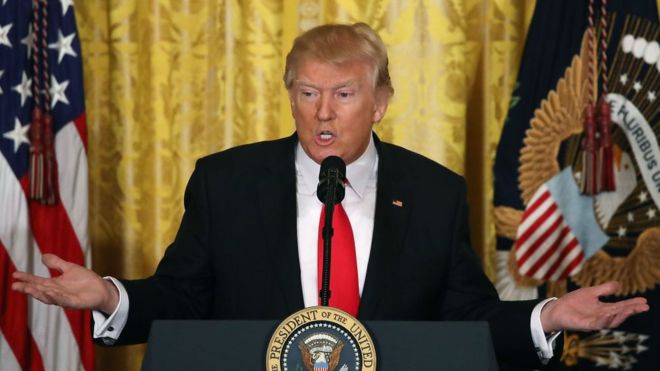 Estados Unidos: 5 respuestas sorprendentes y polémicas de Donald Trump en su última rueda de prensa
