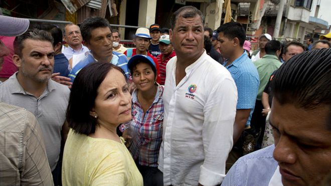 &quot;Por hacerme mal&quot;: la respuesta de Rafael Correa al polémico video con las víctimas del terremoto en Ecuador