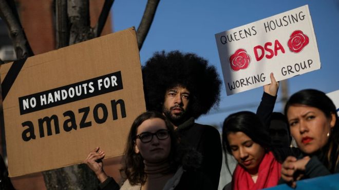La comunidad de Nueva York que rechazó la nueva sede de Amazon