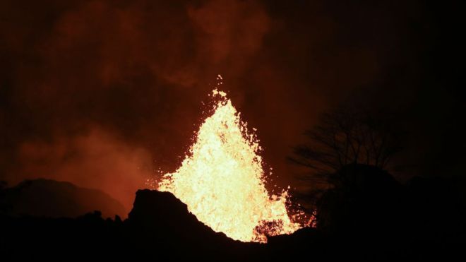 Volcán Kilauea: a qué se debe extraño cambio de lava