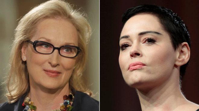 La pelea entre Rose McGowan y Meryl Streep por el caso Weinstein