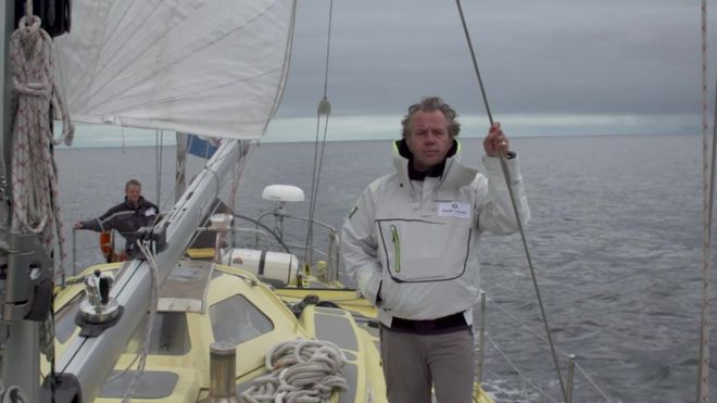 El explorador británico que quiere cruzar el Ártico en velero