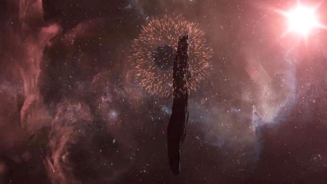 Cómo es Oumuamua, el &quot;violento asteroide cigarro&quot; al que le espera un caótico futuro