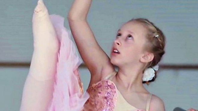 La niña que perdió una pierna y cumplió su sueño de ser bailarina
