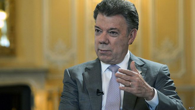 Santos le responde a Maduro sobre Colombia como &quot;exportador de pobreza&quot;