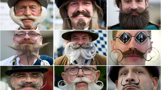 Las barbas y los bigotes más extraordinarios del mundo