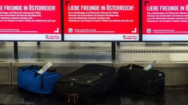 Detienen en Austria a mujer que llevaba los intestinos de su esposo en una maleta