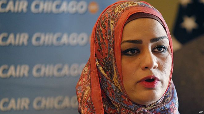 La joven musulmana a quien le negaron una gaseosa sin abrir en pleno vuelo