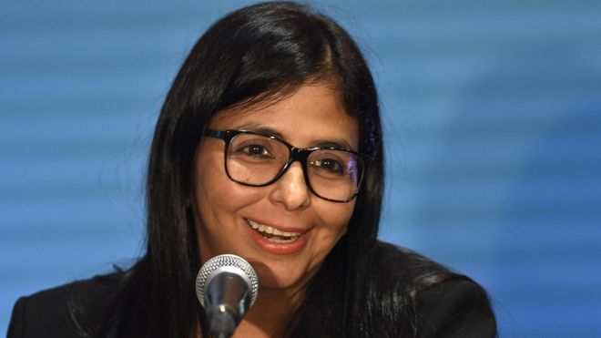 Delcy Rodríguez es la mujer más poderosa de Venezuela